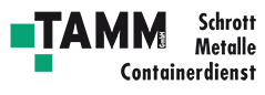 Tamm GmbH Wuppertal - Entsorgung von Schrott und Abfall aus Wuppertal . Containerdienst